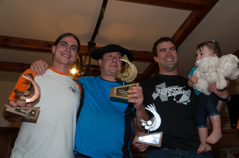 Doblete navarro en la Liga Norte de Parapente